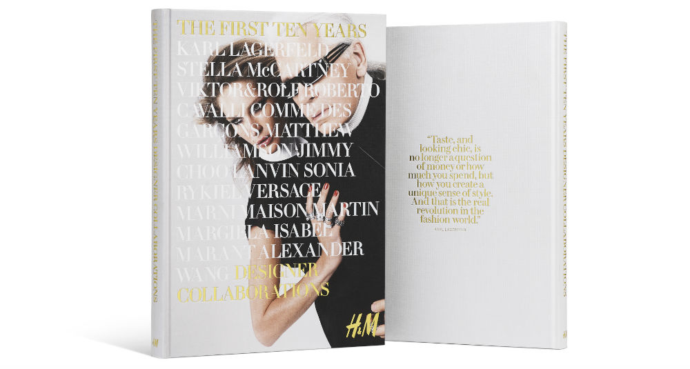 H&M lanza un libro que conmemora sus 10 años de colaboraciones con diseñadores