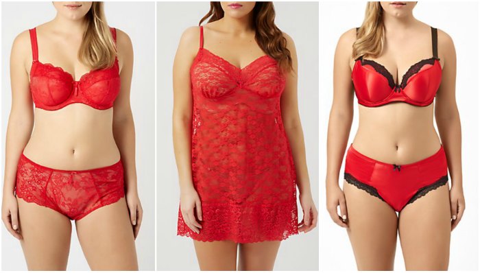 lencer&iacute;a talla grande san valentin