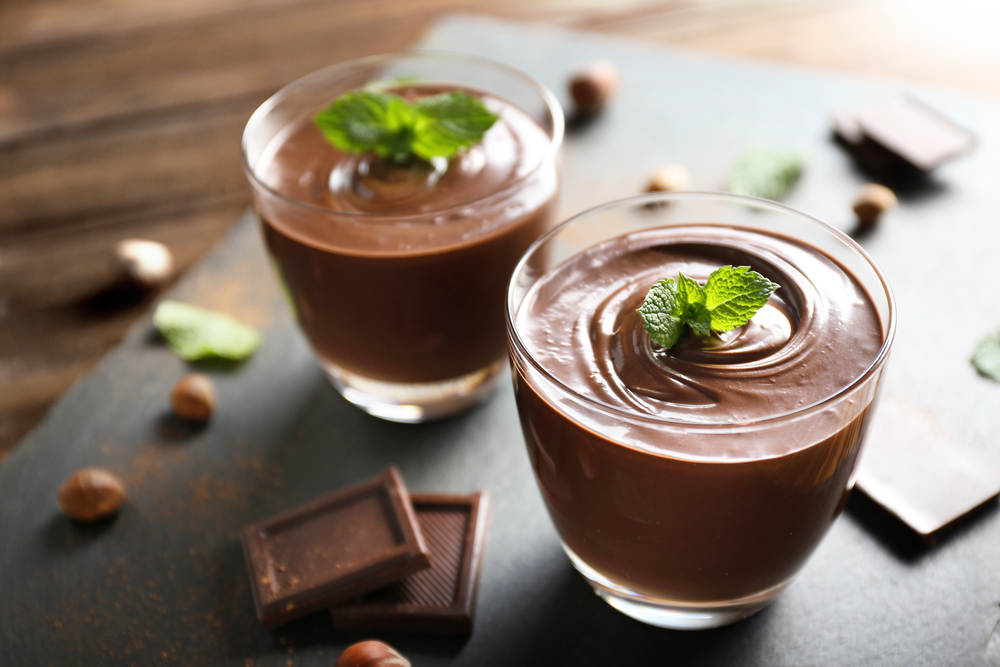 Pudding de chocolate y semillas de chía, capricho saludable