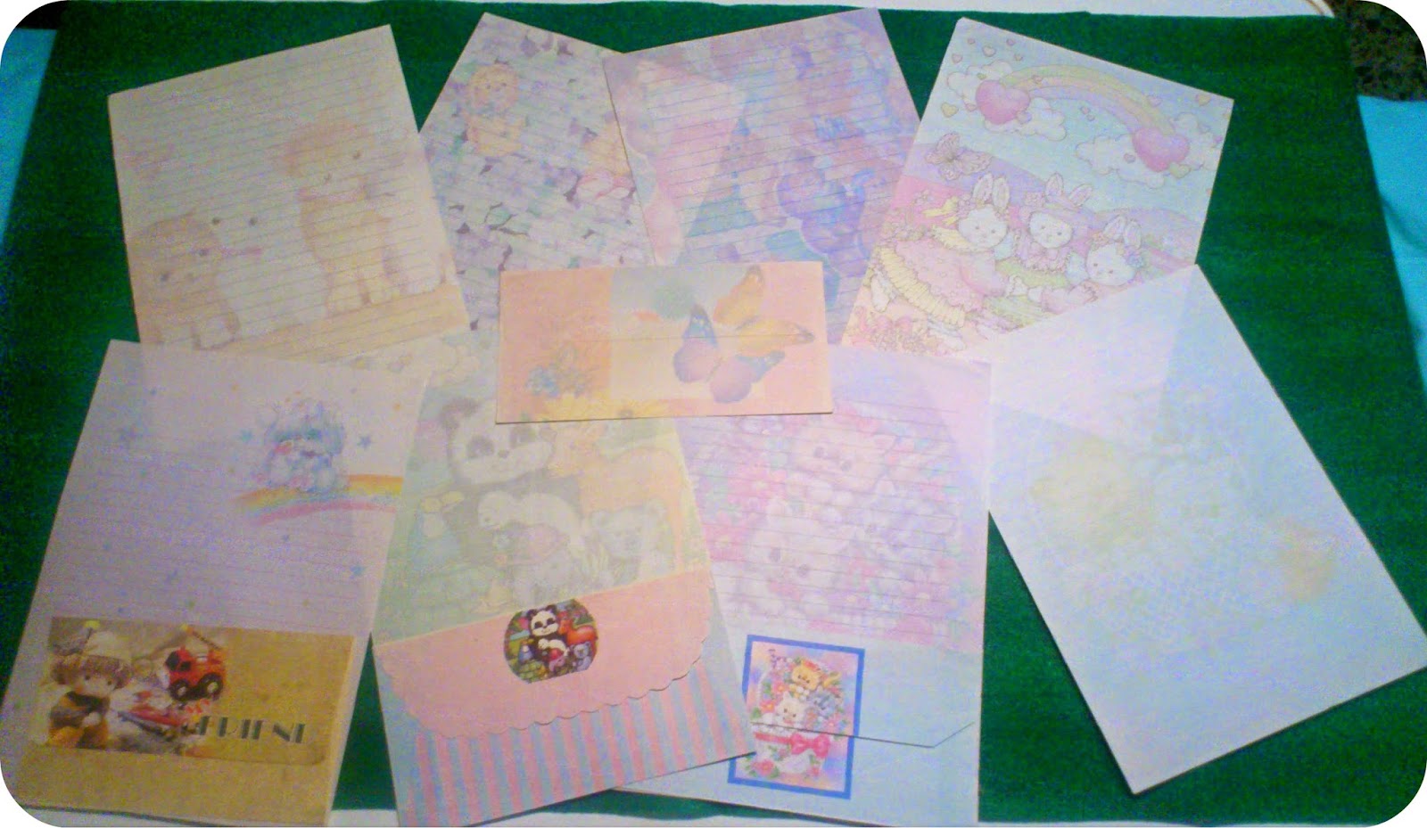 Algunas de mis cartas perfumadas ❤️ #cartasperfumadas #infancia #segun