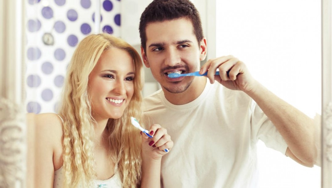 Nunca compartas tu cepillo de dientes