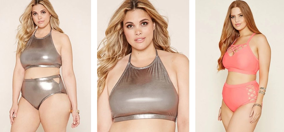 forever 21 plus ba&ntilde;adores