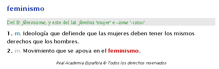 feminismo definición
