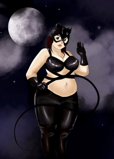 Te imaginas a Catwoman gorda? 