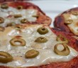 Mini pizzas bajas en carbohidratos