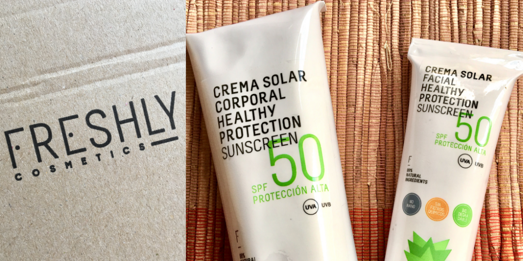 Probamos las nuevas cremas solares de Freshly Cosmetics