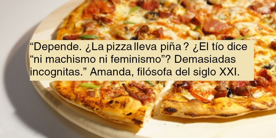 Qué prefieres: echar un polvo o una buena pizza… 120 mujeres responden