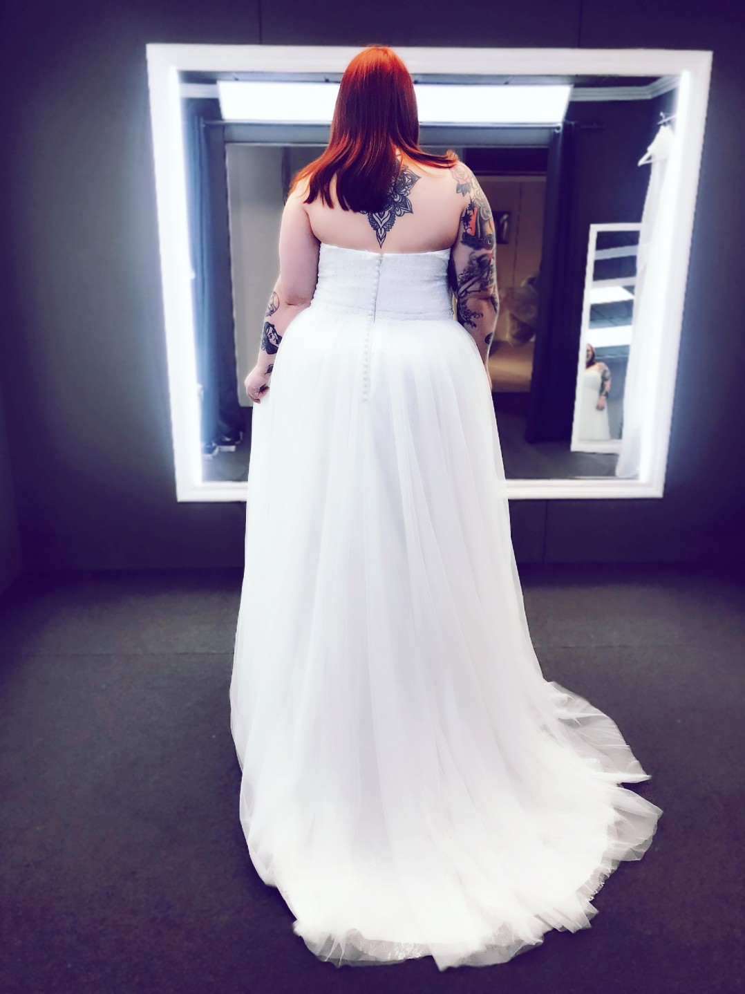 vestido novia talla grande