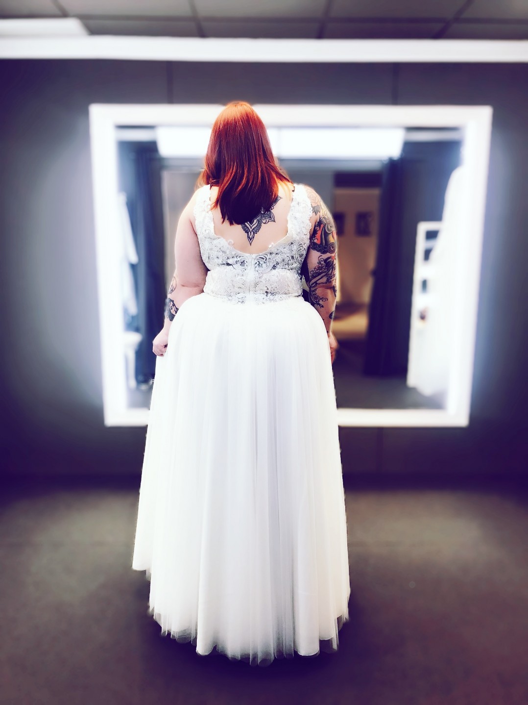 vestido novia talla grande