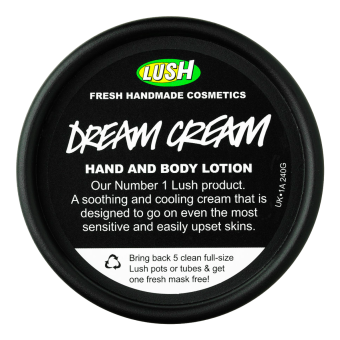 dream cream lush