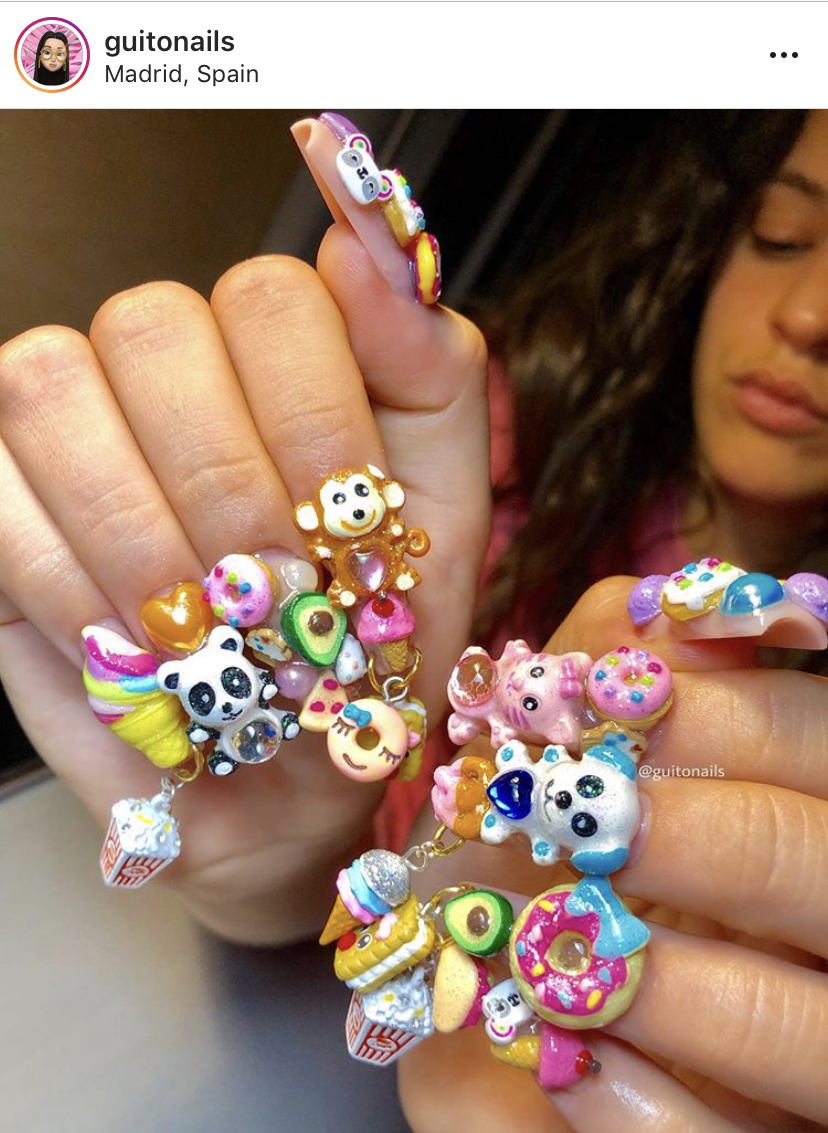 Las uñas de gel más locas de Instagram 