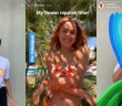 Los filtros de Miranda Makaroff con los que podrás hacer topless en Instagram