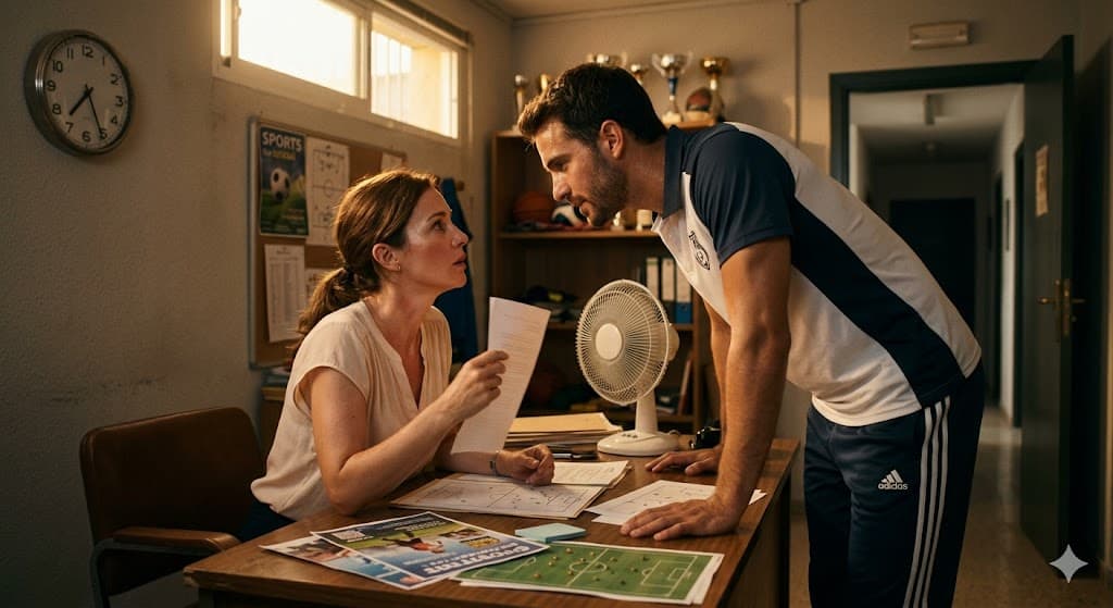 Relato er&oacute;tico: La reuni&oacute;n con el entrenador