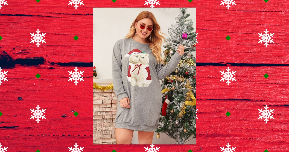 Looks navide&ntilde;os de SHEIN para tallas grandes