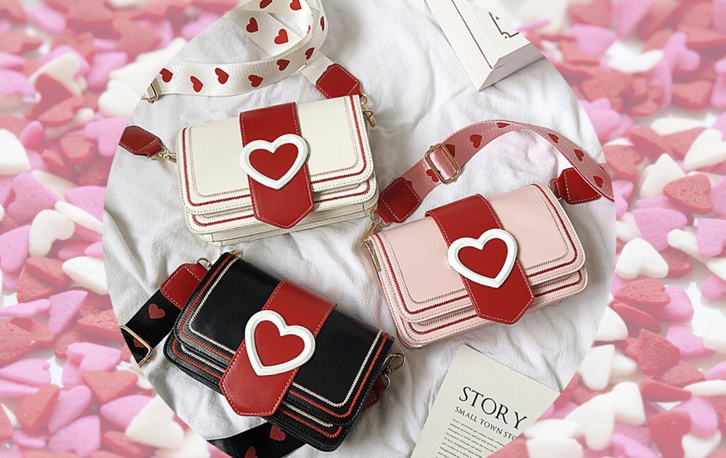 Bolsos de coraz&oacute;n que nos vuelven loquis