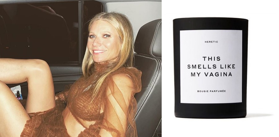 Velas con olor a vagina, la última genialidad de Gwyneth Paltrow