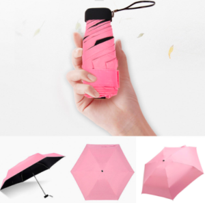Miniparaguas de bolsillo para la lluvia de AliExpress