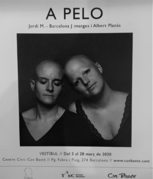 cartel de la exposición fotográfica de A Pelo