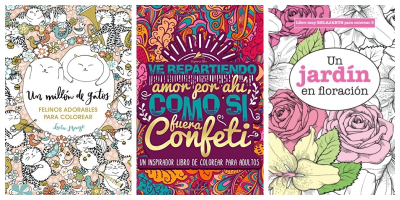 10 libros de colorear para adultos