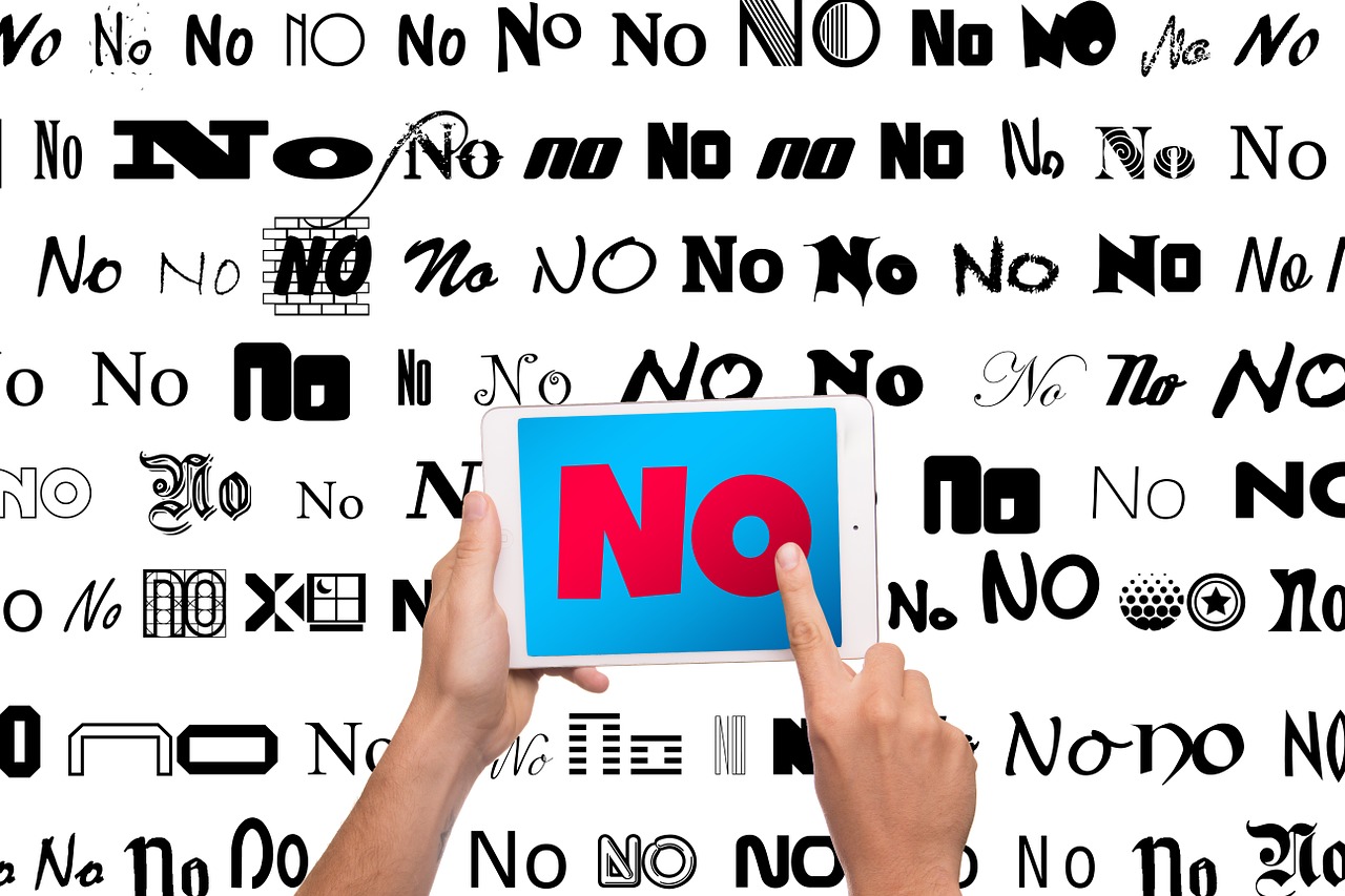 El noble arte de aprender a decir NO
