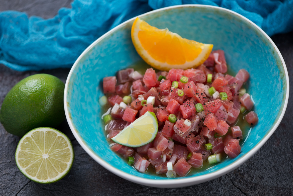 Ceviche de atún: la receta con más chispa que he probado
