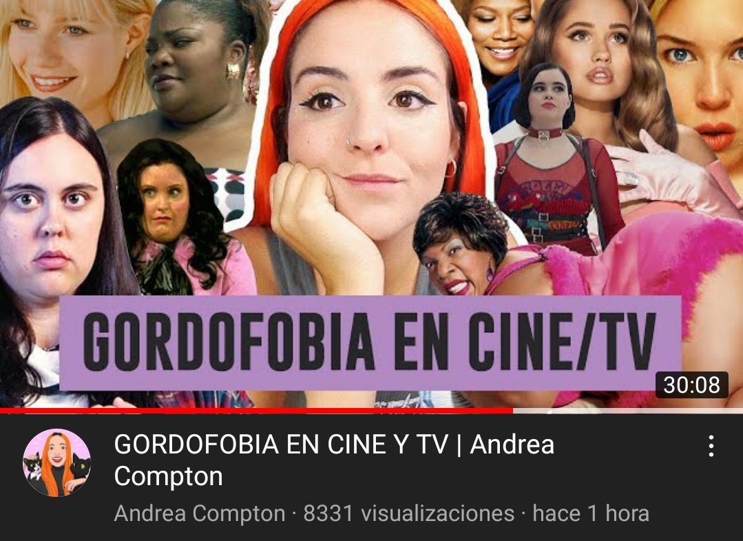 El vídeo de Andrea Compton hablando sobre gordofobia que deberías ver