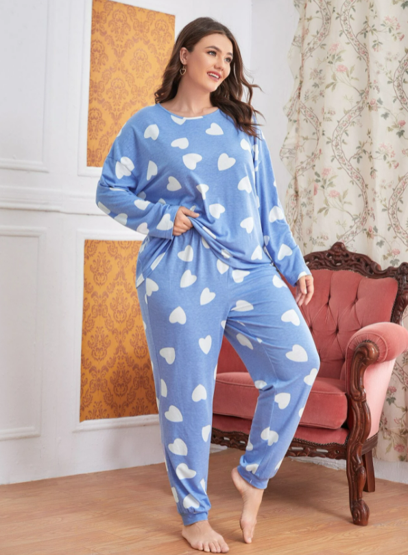 desesperación entrenador temporal Pijamas calentitos de talla grande para este invierno - WeLoverSize.com