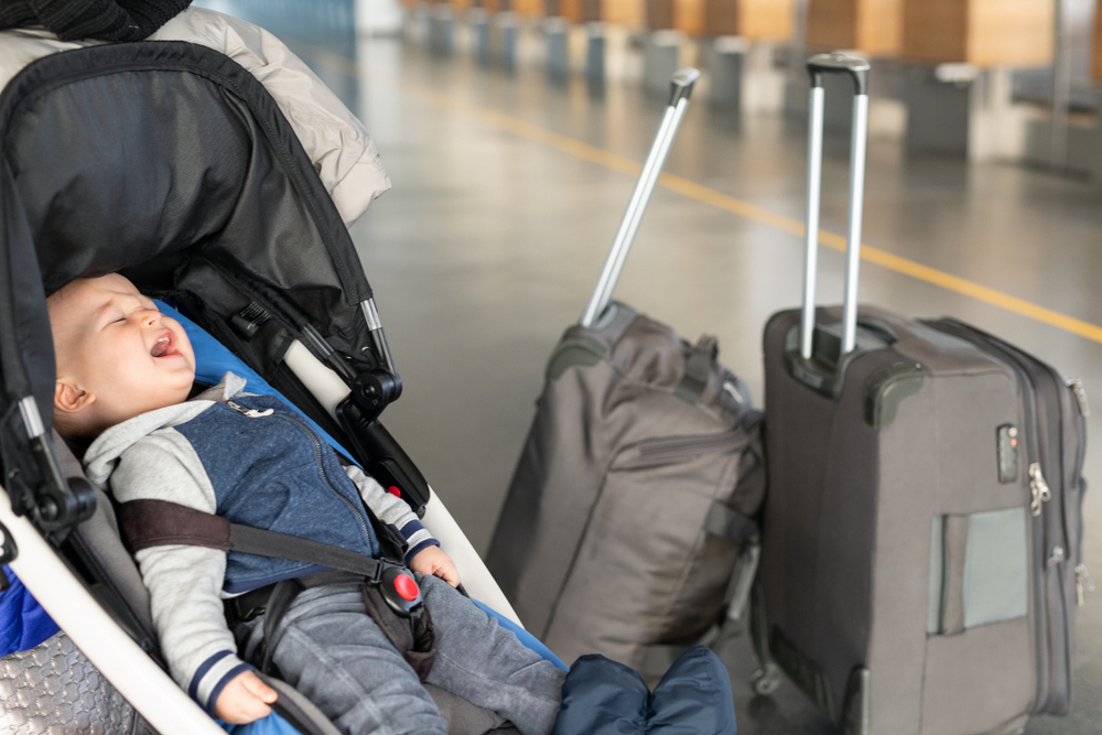 La odisea de viajar con bebés