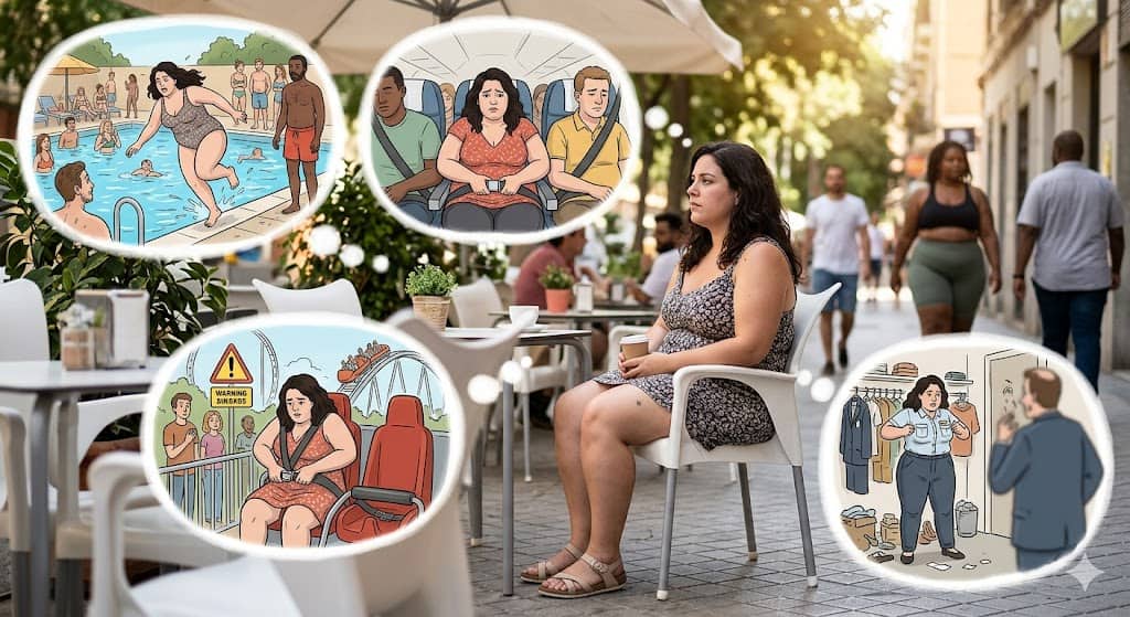 5 situaciones que para ti son normales pero para una gorda a veces son un mundo
