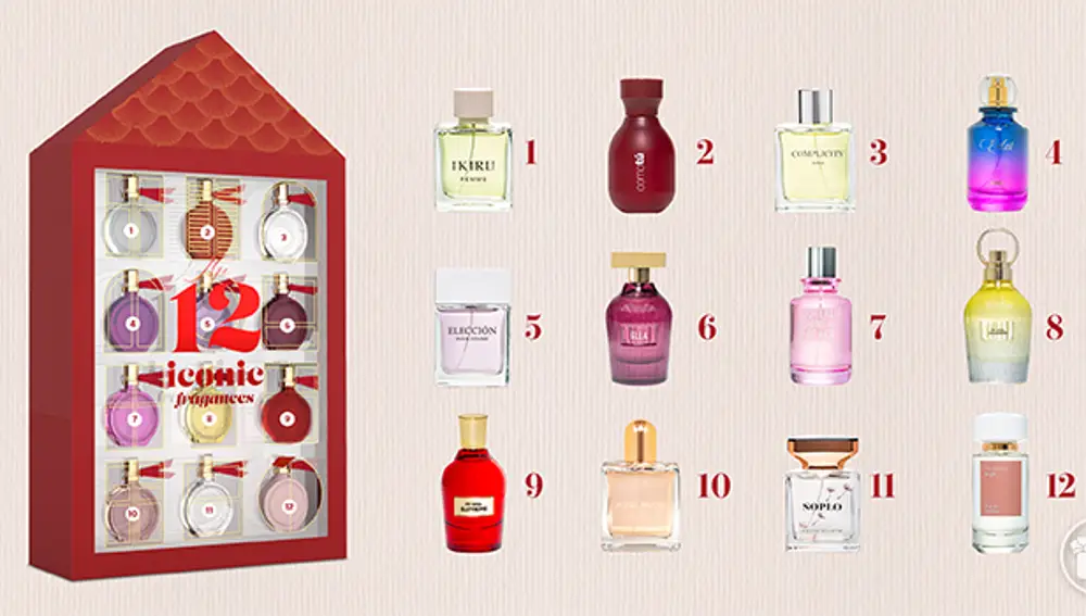 Calendario de adviento de perfumes de Mercadona, el viral 2023