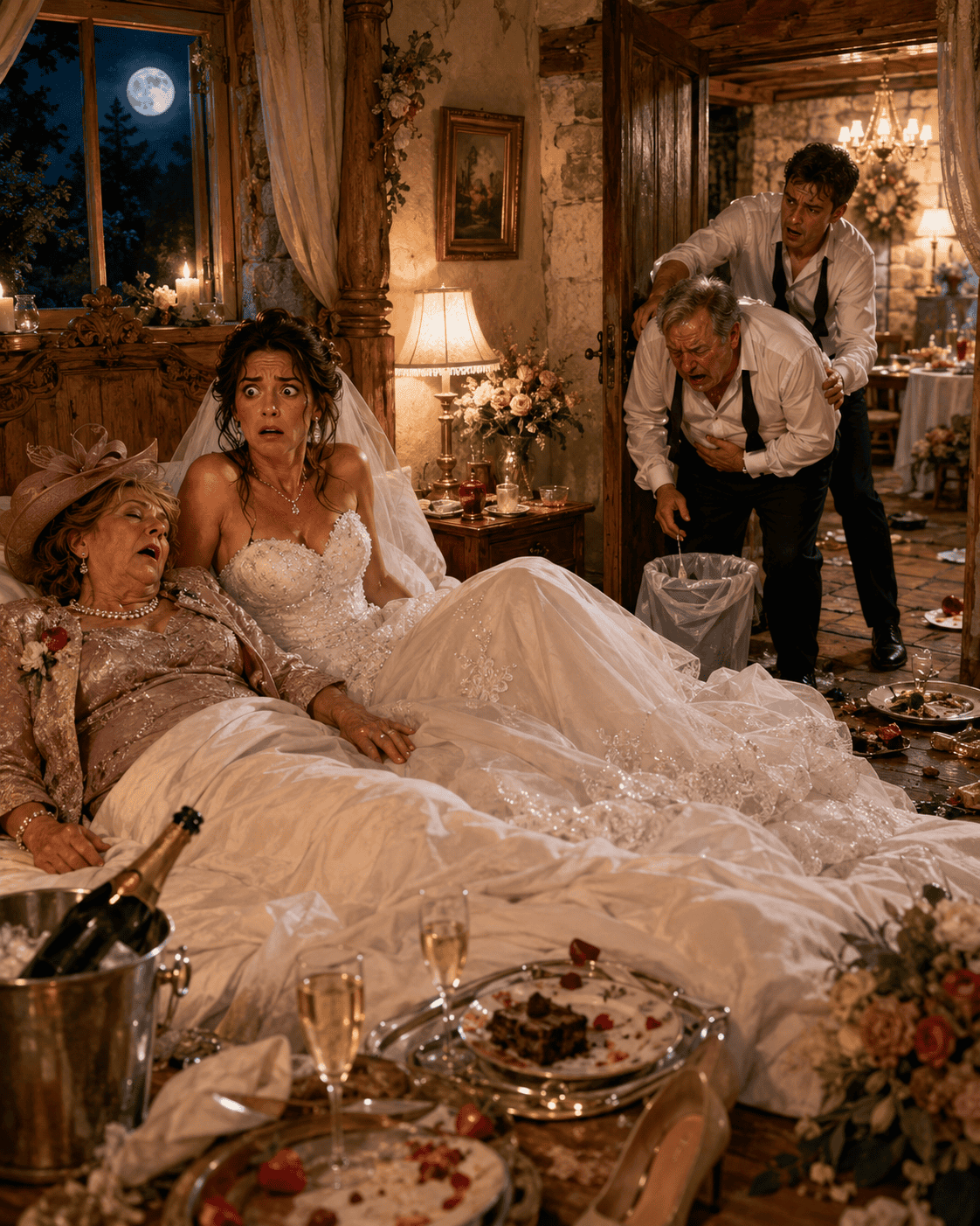 C&oacute;mo acab&eacute; durmiendo con mi suegra en mi noche de bodas