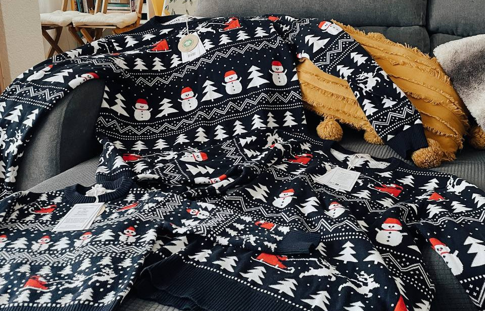 Opinión real: jerseys navideños hasta la 5XL y con 100% algodón orgánico