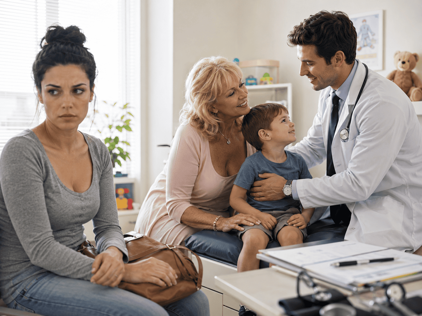 Mi madre us&oacute; a mi hijo para ligar con su pediatra