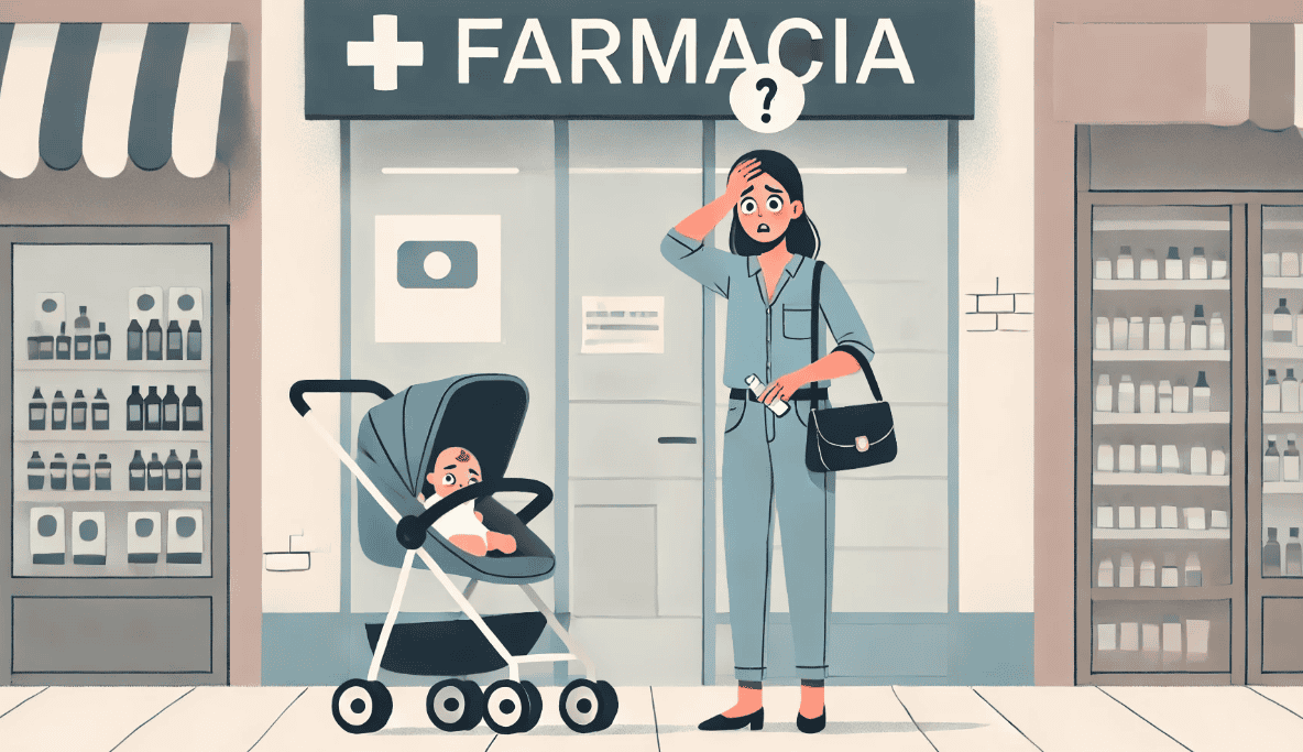 Dramam&aacute;: me he olvidado a mi hija en la farmacia