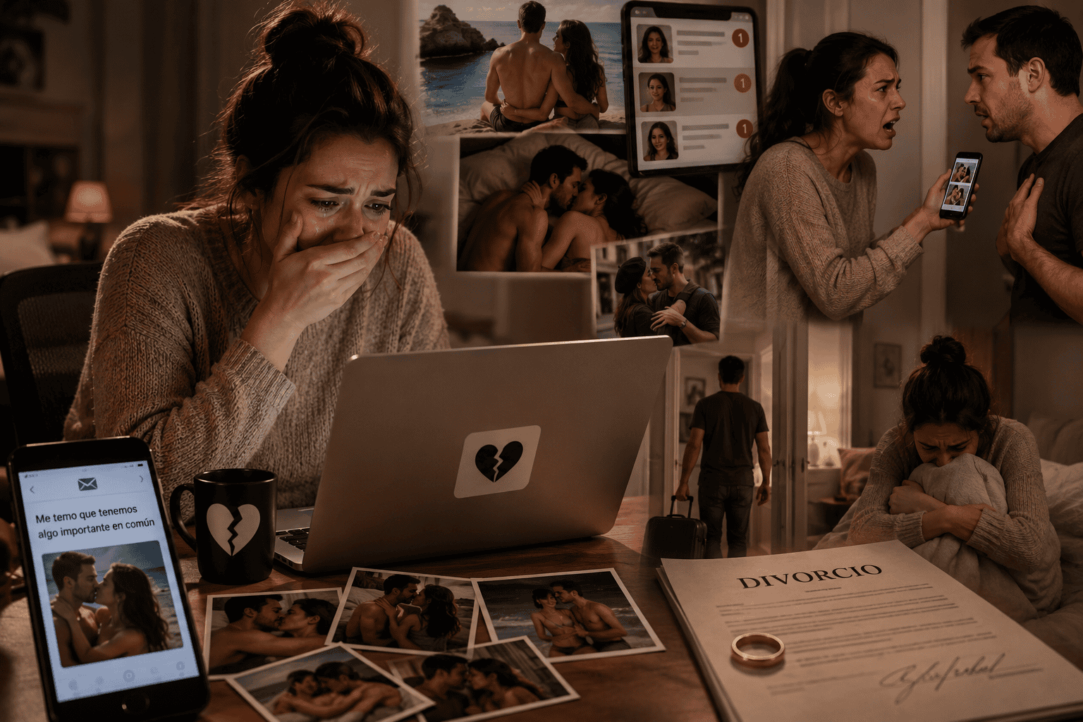 Ni una, ni dos, ni tres: mi marido ten&iacute;a cuatro amantes a la vez