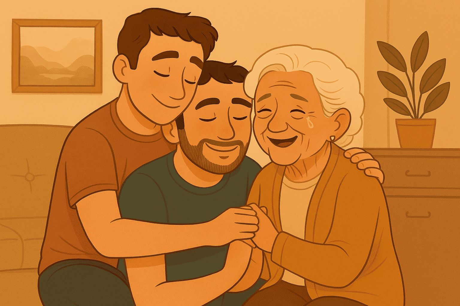 Cuando le cont&oacute; a su abuela que es gay