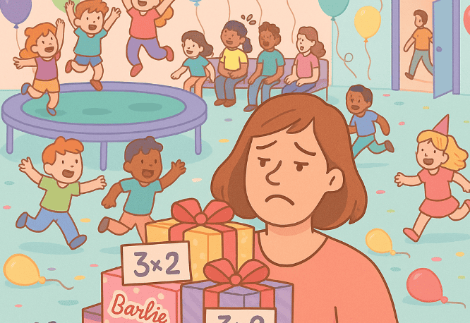 Un d&iacute;a eres joven y al siguiente tienes 14 cumplea&ntilde;os infantiles por delante