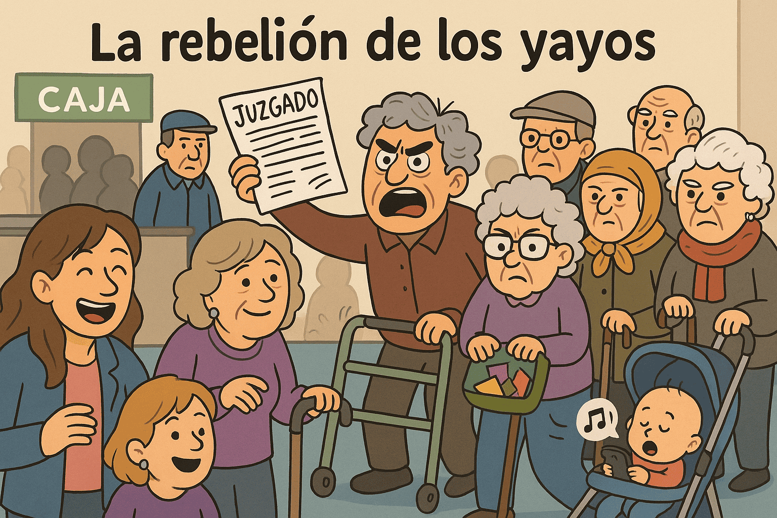 Operaci&oacute;n Triunfo Senior: edici&oacute;n oficina bancaria