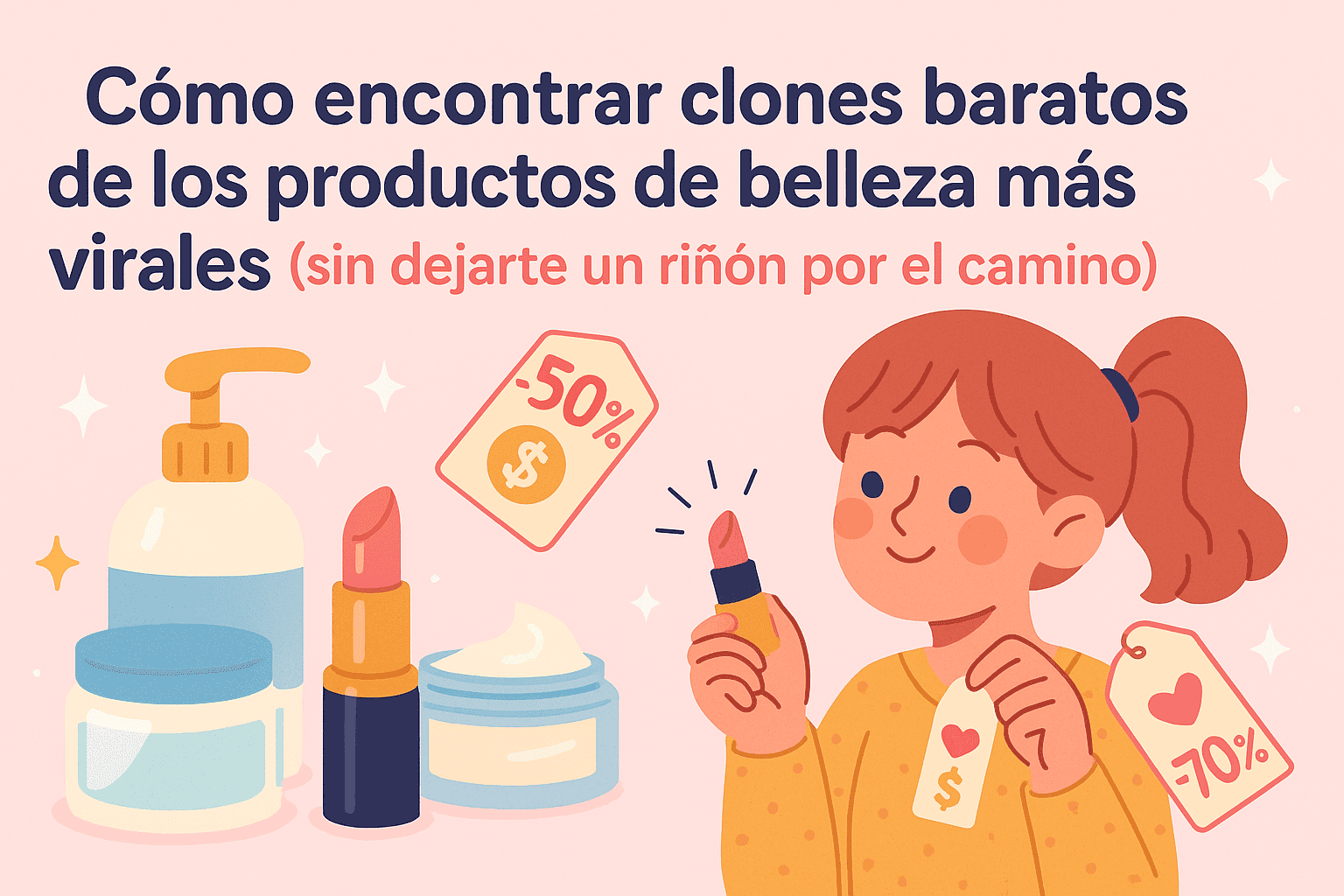 C&oacute;mo encontrar clones baratos de los productos de belleza m&aacute;s virales (sin dejarte un ri&ntilde;&oacute;n por el camino)
