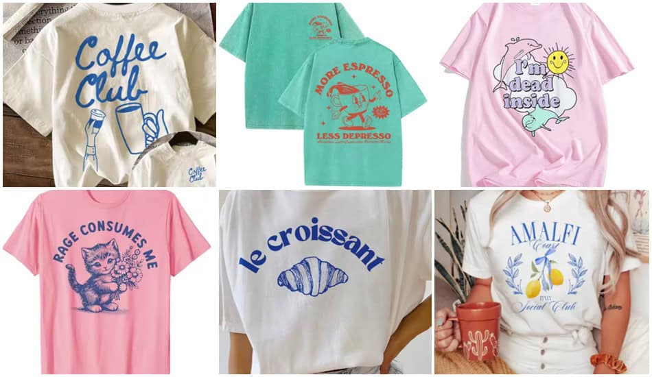 Primavera 2025: camisetas virales en versi&oacute;n low cost y muchas tallas