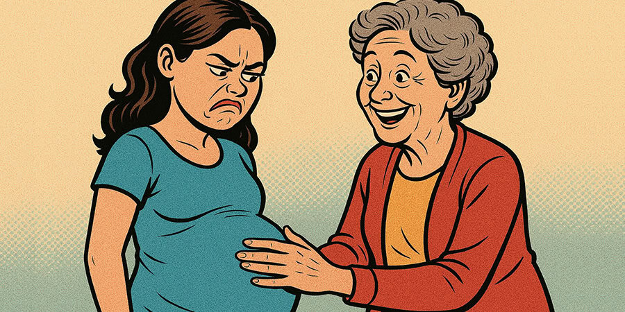 Fue quedarme embarazada y empezar a odiar a la familia de mi marido