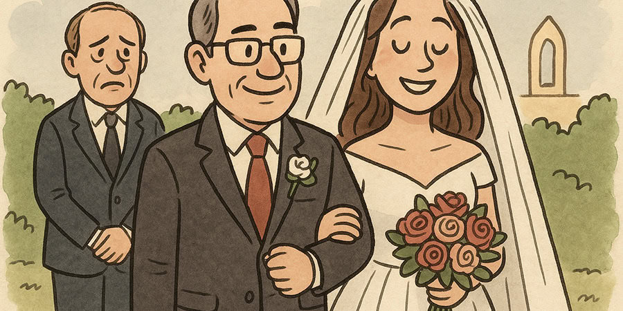 Mi padrastro me llev&oacute; al altar el d&iacute;a de mi boda y esto fue lo que pas&oacute;