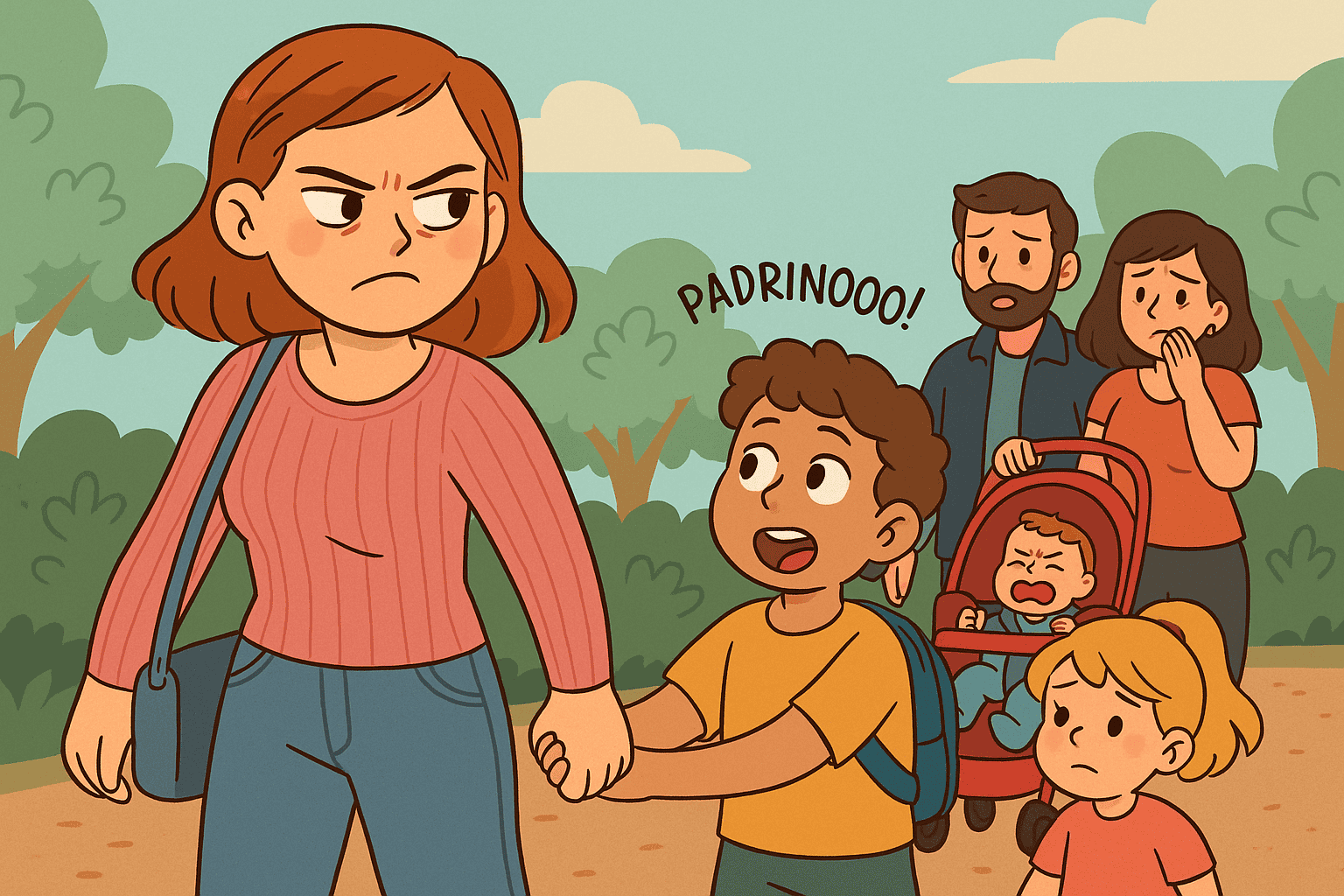 Nace su sobrino y se entera por casualidad