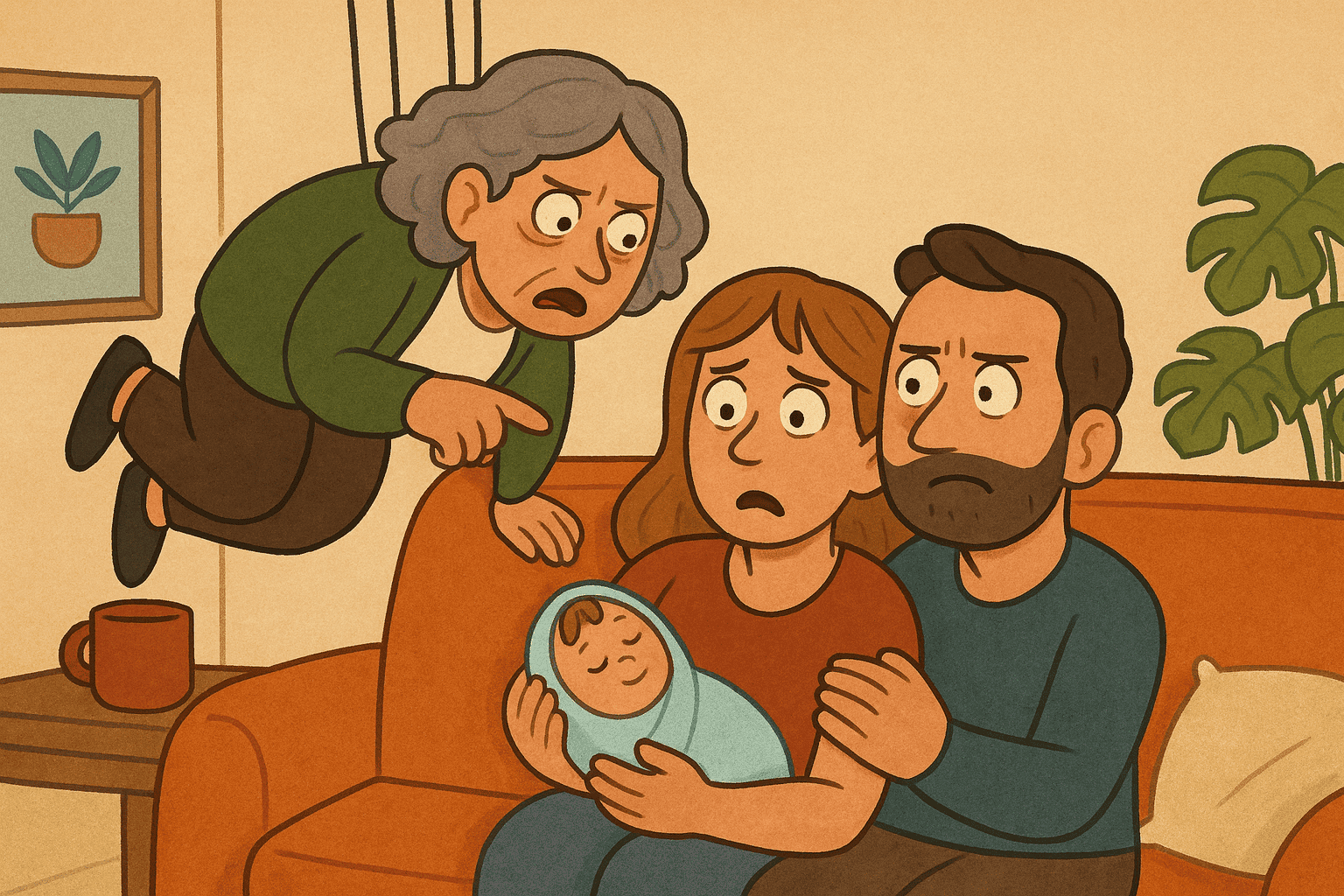 &iquest;Por qu&eacute; las suegras cambian con el primer nieto?