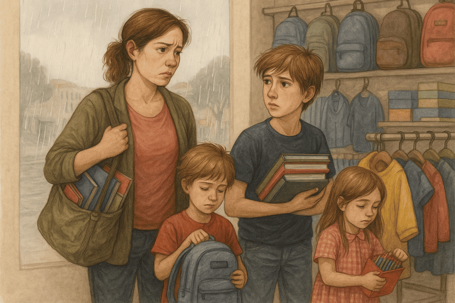 La vuelta al cole con familia numerosa