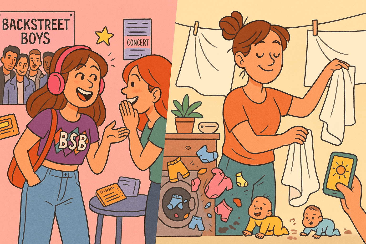 La felicidad es que la lavadora solo contenga s&aacute;banas y toallas