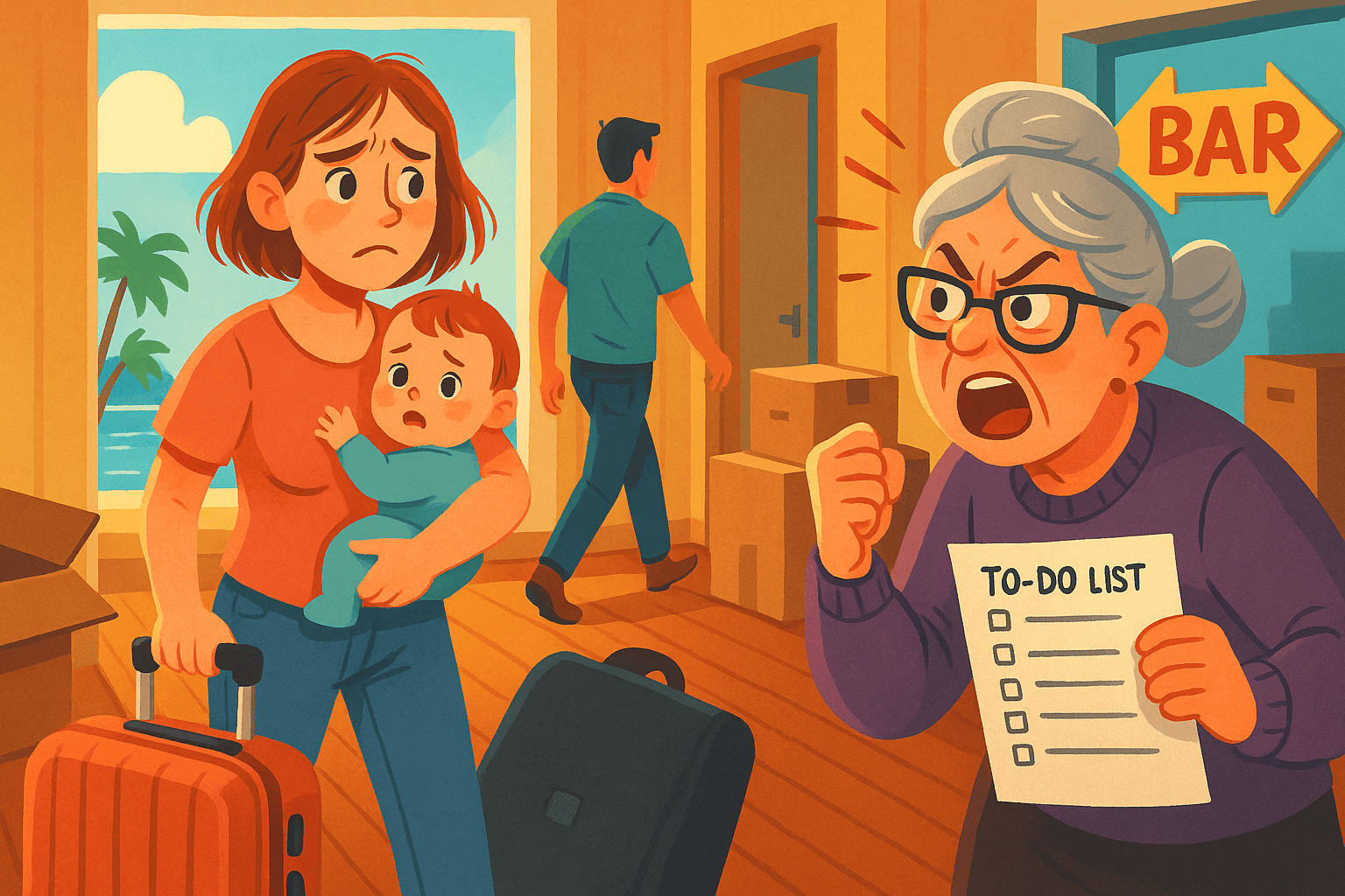 Irse a casa de la abuela reci&eacute;n parida. Cr&oacute;nica de un divorcio anunciado.