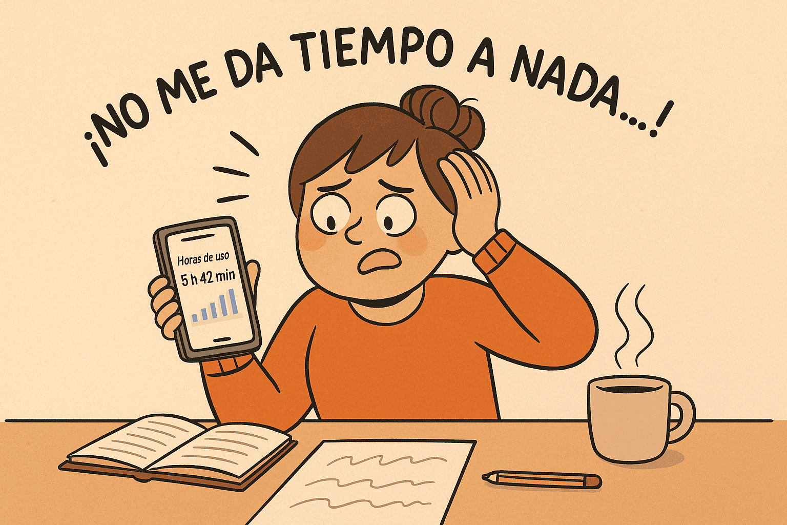 No me da tiempo a nada&hellip;&iexcl;hasta que miro las horas de uso del dispositivo!