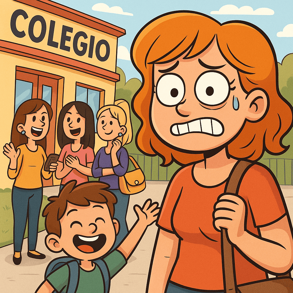 Vuelta al cole: me da m&aacute;s miedo el grupo de mam&aacute;s que la nueva clase de mi hijo