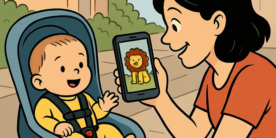 &iexcl;No le pongas una pantalla delante a mi beb&eacute; sin mi permiso!